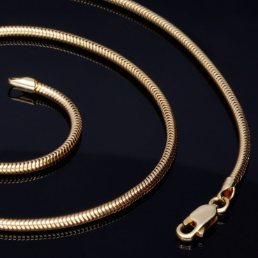 Schlangenketten aus Gold