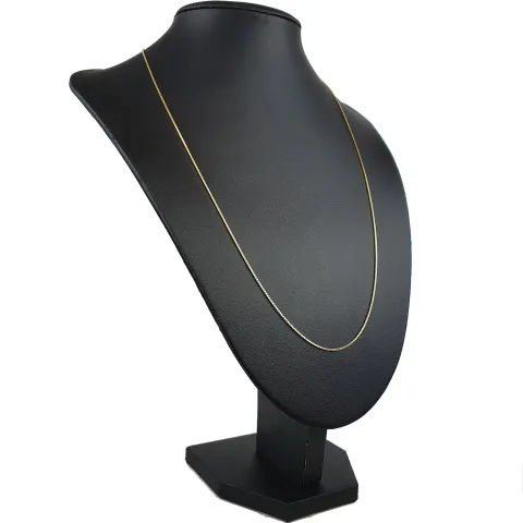 Exquisite Venezianerkette aus glänzendem 585 / 14k Gold in ca. 60cm, 1mm