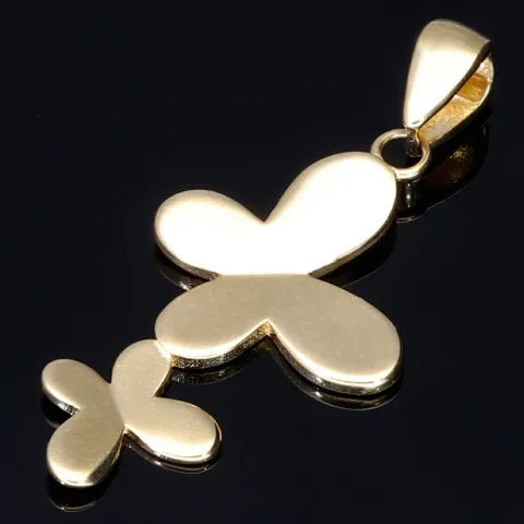 Butterfly - Schmetterling - Anhänger aus hochwertigem 585 / 14K Gold