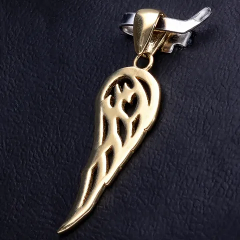 Flügel aus Gold - Engelsflügel - Anhänger aus Gelbgold 14k (585)