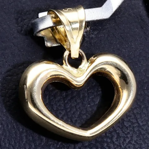 Charmanter Herz-Anhänger aus hochwertigem 585 / 14K Gold