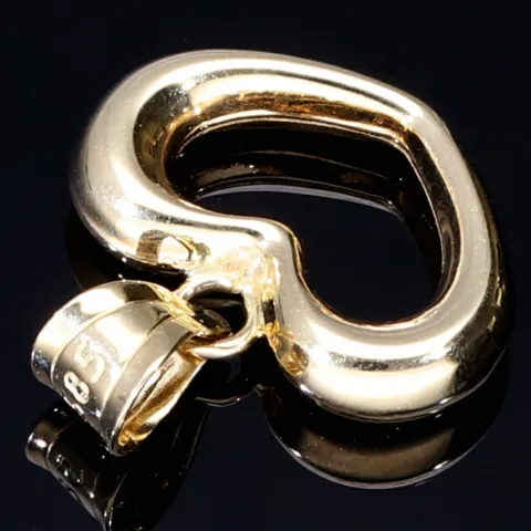Charmanter Herz-Anhänger aus hochwertigem 585 / 14K Gold