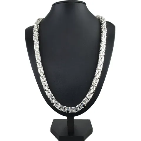 Mega 8mm breite Königskette aus 925 Sterling - Silber (ca. 70cm Länge, ca. 250g)