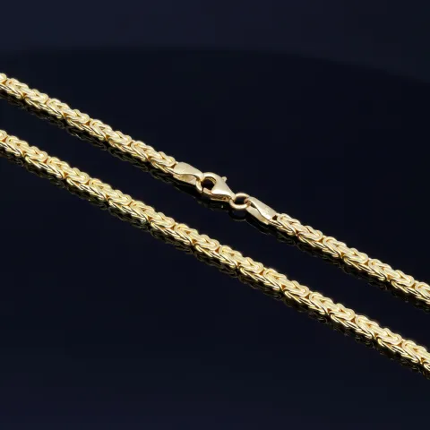 Königskette aus 14k Gold (585) in 1,9mm Stärke - Länge 55cm
