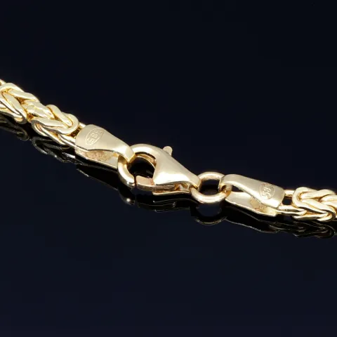 Königskette aus 14k Gold (585) in 1,9mm Stärke - Länge 55cm