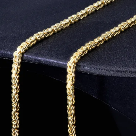 Königskette aus 14k Gold (585) in 1,9mm Stärke - Länge 55cm