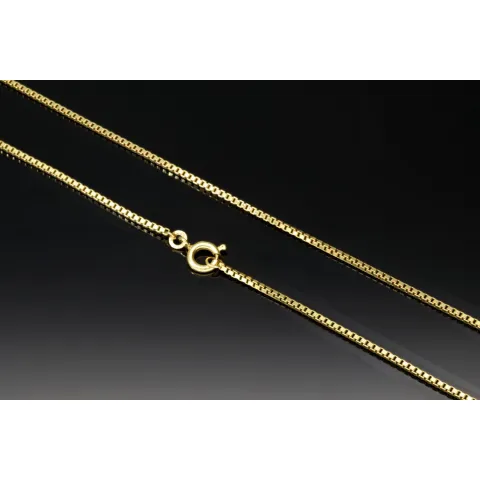 Venezianerkette aus glänzendem 333er Gold (8 Karat) 70cm Länge