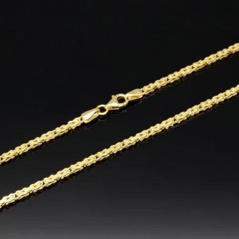 Königskette aus 14k 585 Gold (Gelbgold) in 2mm Stärke - Länge 50cm