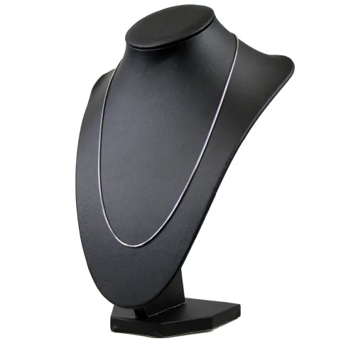 Elegante Schlangenkette für Damen aus 585er (14k) Weißgold in 50 cm ca. 4,6g (Weißgoldkette)