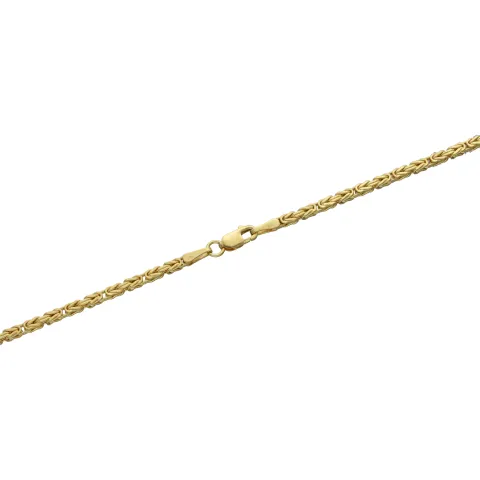 filigrane Königskette aus 14k-Gold 585 (50 cm lang, 2 mm breit)
