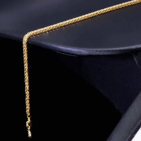 Goldarmband / Fuchsschwanzarmband in filigranem Design aus hochwertigem 14K 585 Gold (Gelbgold) ca. 19 cm Länge