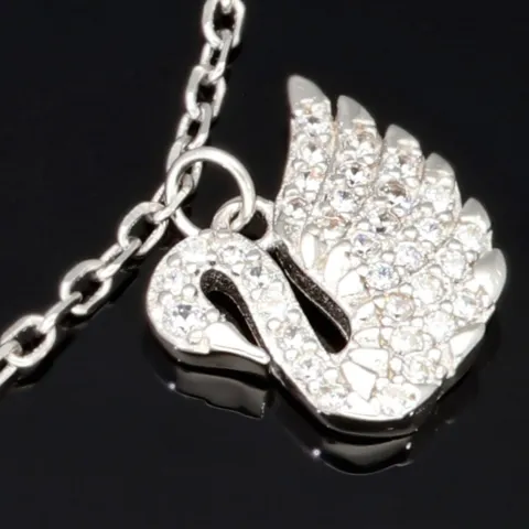 Filigranes Armband für Damen- Bettelarmband aus Sterling 925 Silber mit liebevoll gestalteten Anhängern, veredelt mit 141 glitzernden Zirkoniasteinen (Diamantimitationen) längenverstellbar ca. 18 - 22 cm