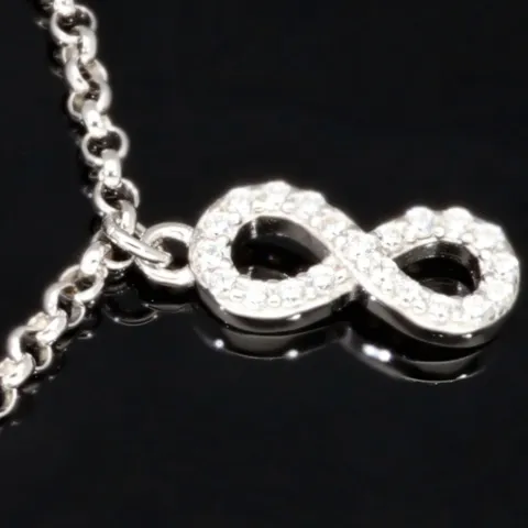 Trendiges Silber-Armband / Bettelarmband aus edlem Sterling 925 Silber mit kreativen Anhängern, verziert mit zahlreichen funkelnden Zirkoniasteinen (Diamantoptik), längenverstellbar ca. 17 – 20 cm