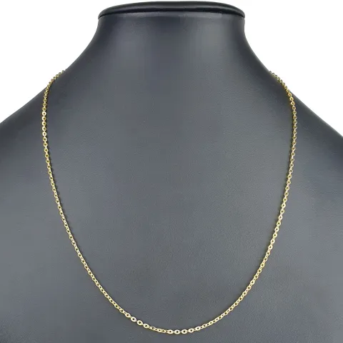 Stilvolle Goldkette / Ankerkette aus glänzendem 585 / 14K Gold , ca. 50 cm Länge 2,3 mm