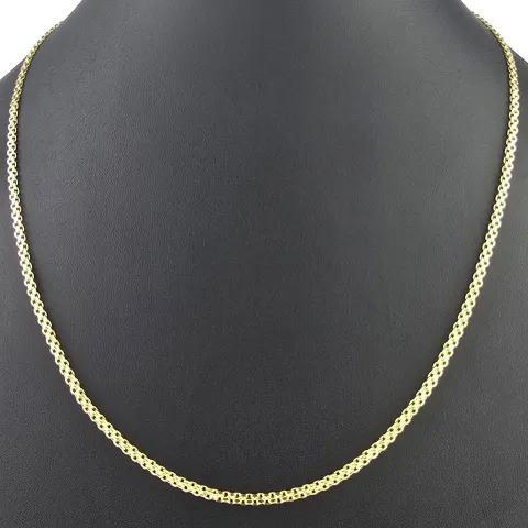 Feingliedrige Goldkette aus hochwertigem 585 / 14K Gold (Gelbgold) , ca. 55 cm Länge 3mm