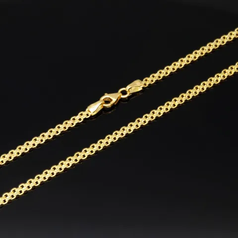 Feingliedrige Goldkette aus hochwertigem 585 / 14K Gold (Gelbgold) , ca. 55 cm Länge 3mm
