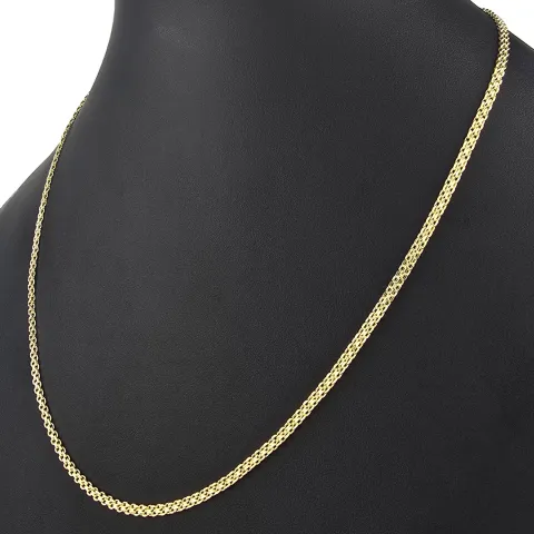 Feingliedrige Goldkette aus hochwertigem 585 / 14K Gold (Gelbgold) , ca. 55 cm Länge 3mm