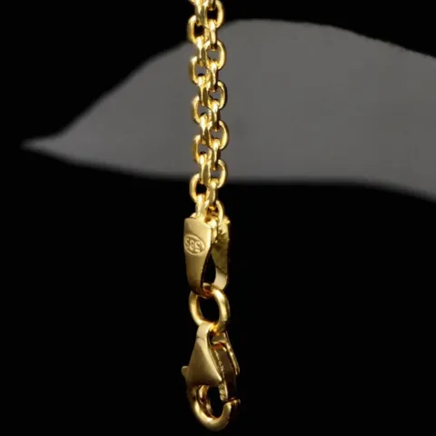 Zeitlos schönes 14K 585 Goldarmband – Edles Design trifft hochwertige Verarbeitung in Perfektion (ca. 18cm Länge, 3mm Breite)