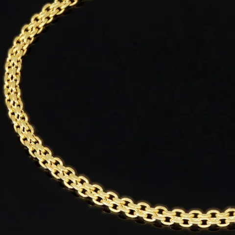 Zeitlos schönes 14K 585 Goldarmband – Edles Design trifft hochwertige Verarbeitung in Perfektion (ca. 18cm Länge, 3mm Breite)