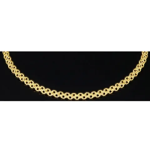 Zeitlos schönes 14K 585 Goldarmband – Edles Design trifft hochwertige Verarbeitung in Perfektion (ca. 18cm Länge, 3mm Breite)
