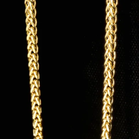 Exquisite Fuchsschwanz-Goldkette aus edlem 585er (14K) Gelbgold – ca. 50 cm, 2,5 mm