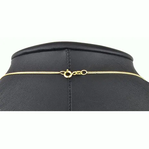 Ideal für Anhänger: ultrakurze Panzerkette 2-seitig diamantiert aus hochwertigem 585 /14k Gold für Damen (ca. 38cm, 1mm )