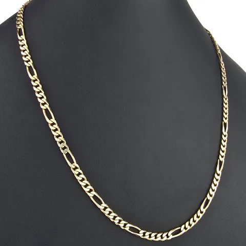 Edle Figarokette / Goldkette aus massivem Gold (8K, 333 Gelbgold) in ca. 5mm, 60cm (ca. 32g)