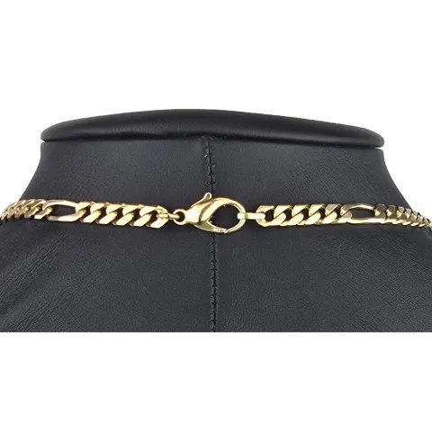 Edle Figarokette / Goldkette aus massivem Gold (8K, 333 Gelbgold) in ca. 5mm, 60cm (ca. 32g)
