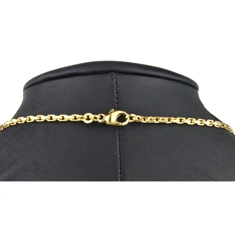 Exquisite Ankerkette aus funkelndem Gold (8K, 333 ca. 13,6g Gelbgold) ca. 50cm, 2,5mm mit FBM-Stempel