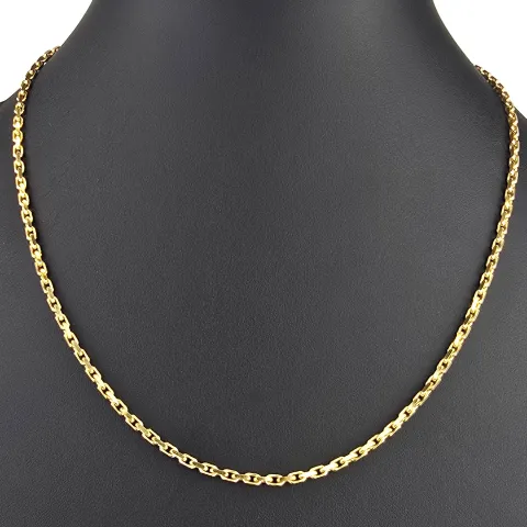 Exquisite Ankerkette aus funkelndem Gold (8K, 333 ca. 13,6g Gelbgold) ca. 50cm, 2,5mm mit FBM-Stempel