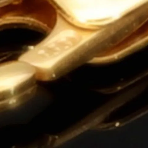 Hochwertig gearbeitete Goldkette / Figarokette aus funkelndem Gold (333 / 8K Gelbgold) - ca. 60cm lang, ca. 3mm