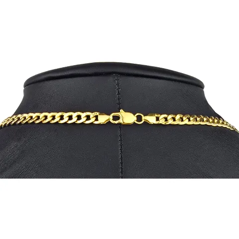 Außergewöhnliche Panzerkette aus edlem 8K, 333 Bicolor Gold (Gelbgold und Weißgold) mit feinem Zirkoniabesatz in ca. 43cm und 5mm, ca. 9,4g