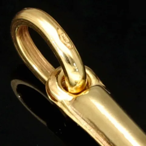 Sehr schönes Kreuz mit außergewöhnlichem Dekor aus Gold 14k (585er) Gelbgold