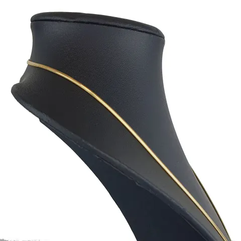 Feine Halskette im eleganten Fischgräten-Design aus 585 14K Gold (ca. 45cm lang, 2mm breit)