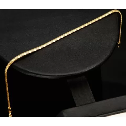 Feines Fischgräten-Goldarmband aus hochwertigem 14K 585 Gold (ca. 18cm Länge, 2mm Breite)
