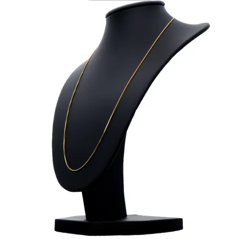 Sehr feine Venezianerkette aus 585 (14k) Gelbgold für Damen (45 cm Länge)