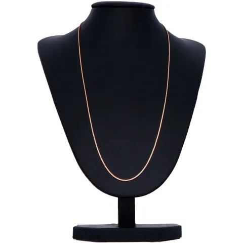 Feine Venezianerkette aus edlem 375 (9k) Rotgold (ca. 45 cm Länge)