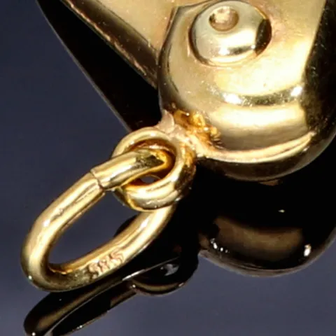 Vogel - Anhänger aus hochwertigem 14k (585er) Gelbgold