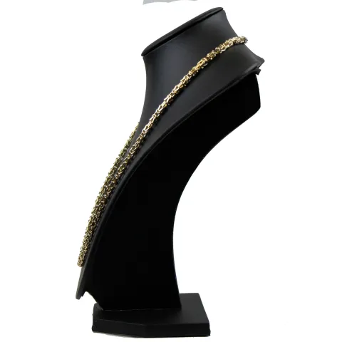XXL- Königskette aus 585er Gelbgold (14k)- 70cm lang, 4 mm breit, 28g