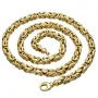 Dicke Königskette aus echtem 585er Gold (14 K) (ca. 53,5g, 65cm, 6mm)