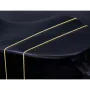 Feine Panzerkette 2-seitig diamantiert aus hochwertigem 585 /14k Gold, 1mm, 60cm Länge