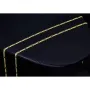 Glänzende Figarokette 2-seitig diamantiert aus hochwertigem 585 / 14k Gold in ca. 55cm, 2mm