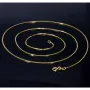 Exquisite Venezianerkette aus glänzendem 585 / 14k Gold in ca. 60cm, 1mm