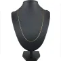 Exquisite Venezianerkette aus glänzendem 585 / 14k Gold in ca. 60cm, 1mm