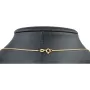 Exquisite Venezianerkette aus glänzendem 585 / 14k Gold in ca. 60cm, 1mm