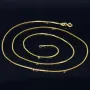 Funkelnde Venezianerkette aus hochwertigem 585 / 14k Gold in ca. 50cm, 1mm
