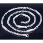 Italienische Greco - 925er Sterling - Silber - Stäbchen - Ankerkette, ca. 70cm, 5mm, (ca. 48g)