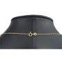 Delfin - Anhänger- mit glänzender Ankerkette (50cm) - Schmuckset in 14K / 585 Gold