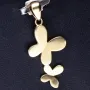 Butterfly - Schmetterling - Anhänger aus hochwertigem 585 / 14K Gold
