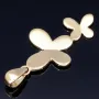 Butterfly - Schmetterling - Anhänger aus hochwertigem 585 / 14K Gold